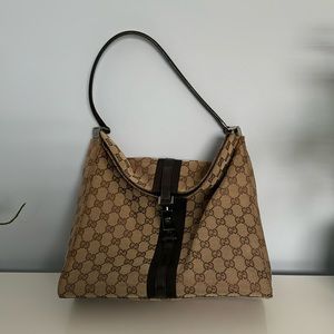 Vintage Gucci Jackie Foldover Tote